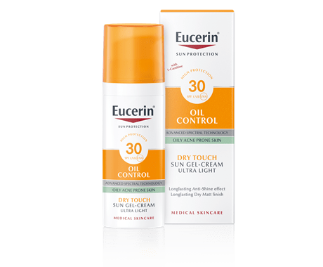 sun eucerin gel cream control oil spf